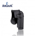 Кобура пластикова Amomax Beretta T92G2 чорна Кобура пластикова Amomax Beretta T92G2 чорна
