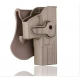Кобура пластикова Amomax для Glock 19 Tokyo Marui/KJW/HFC AM-GAGF Coyot Кобура пластикова Amomax для Glock 19 Tokyo Marui/KJW/HFC AM-GAGF Coyot