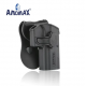 Кобура пластикова Amomax Jericho 941 чорна AM-J941G2